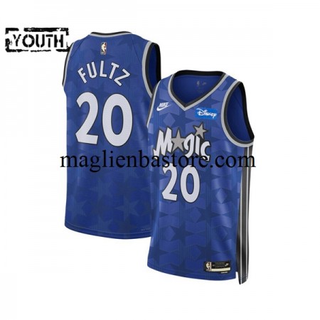 Maglia NBA Orlando Magic Markelle Fultz 20 2023-2024 Nike Classic Edition Blu Swingman - Bambino